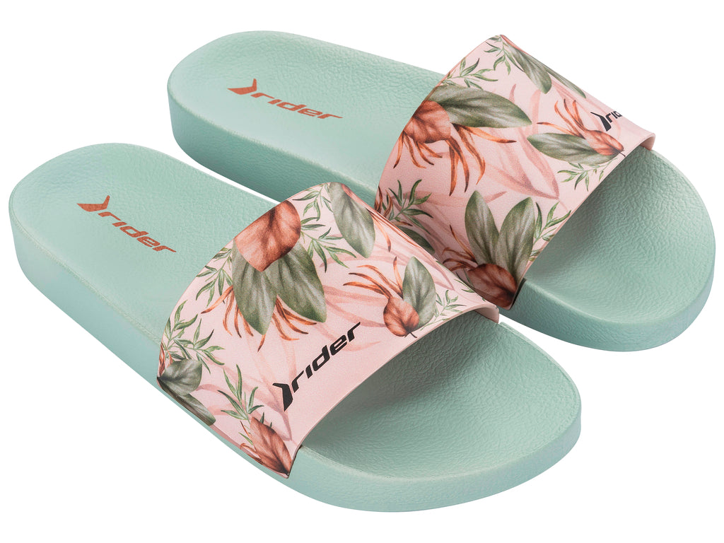 Sandalia Mujer  Verde/Rosa Full 86  Rider