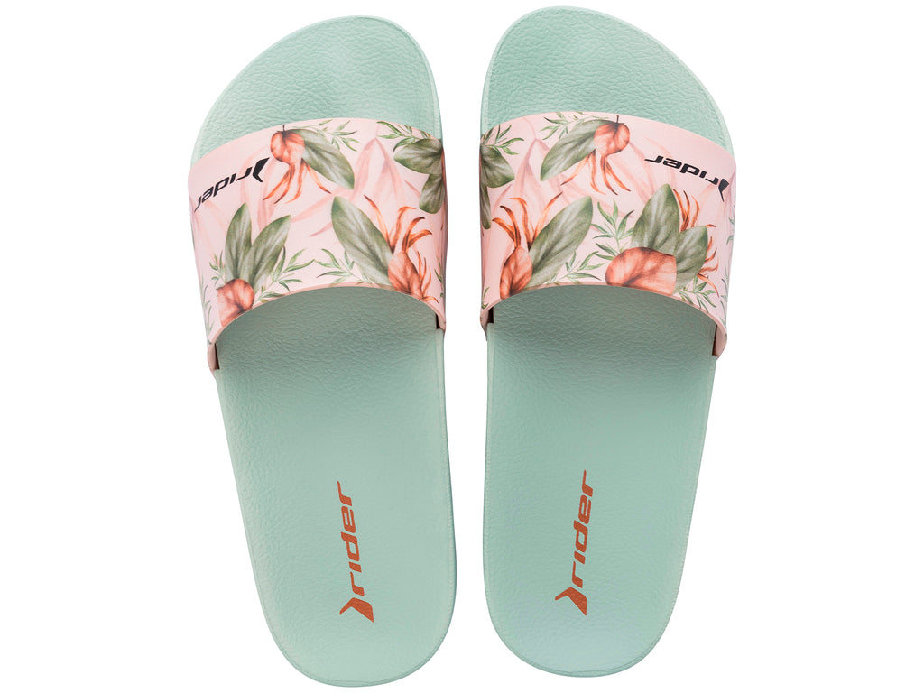 Sandalia Mujer  Verde/Rosa Full 86  Rider