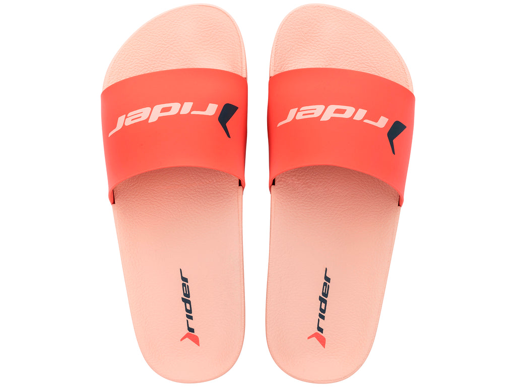 Sandalia Mujer Beige/Naranja Full Basic Rider