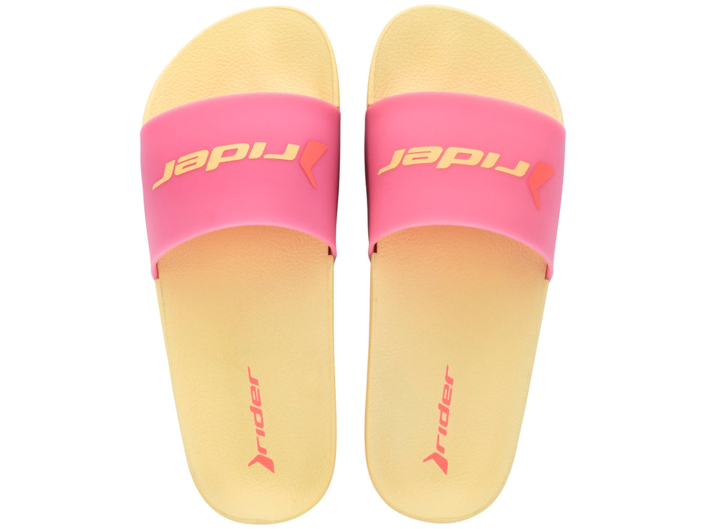 Sandalia Mujer Amarillo/Lila Full Basic Rider