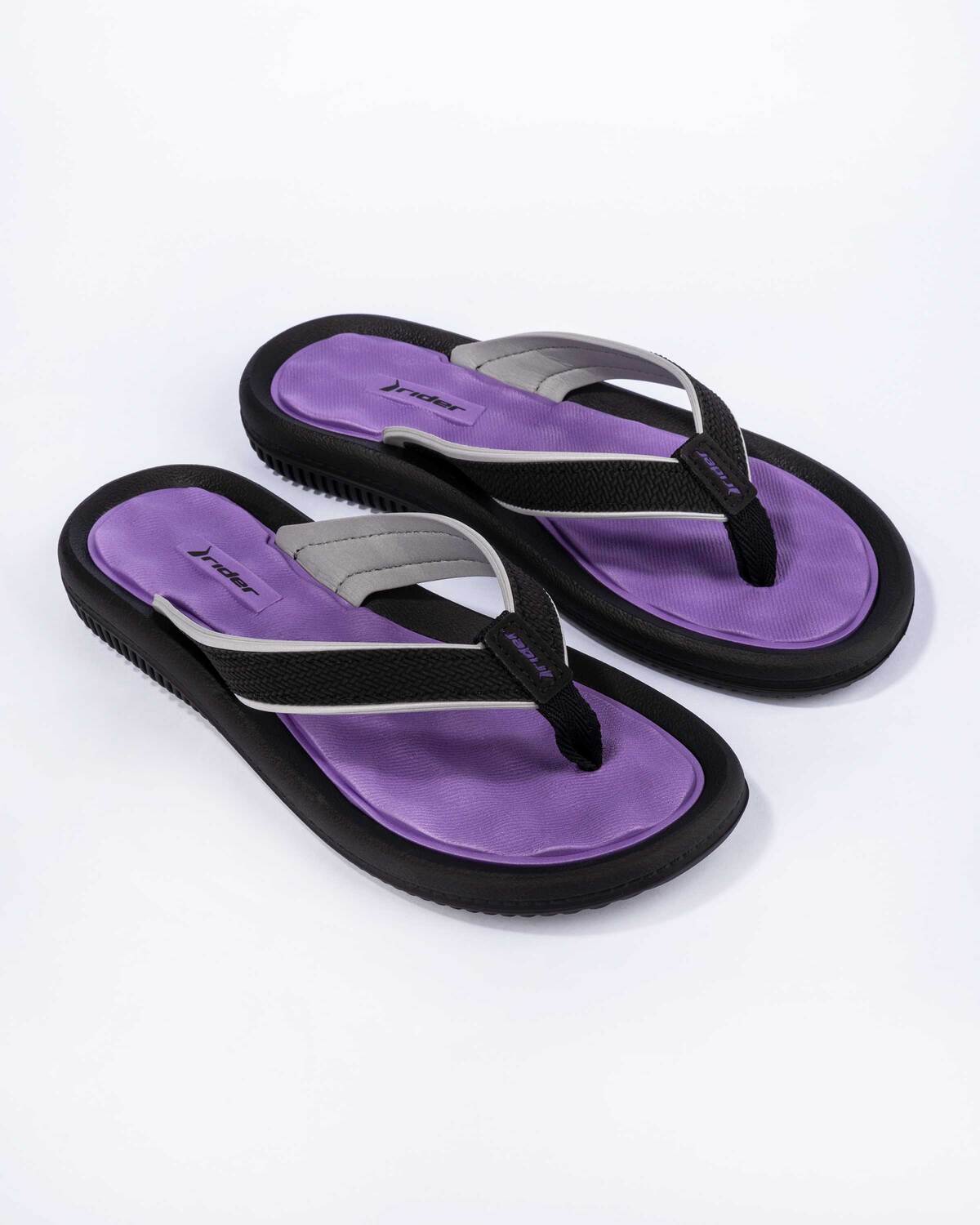 Sandalia Mujer Negro/Lila Dunas Rider