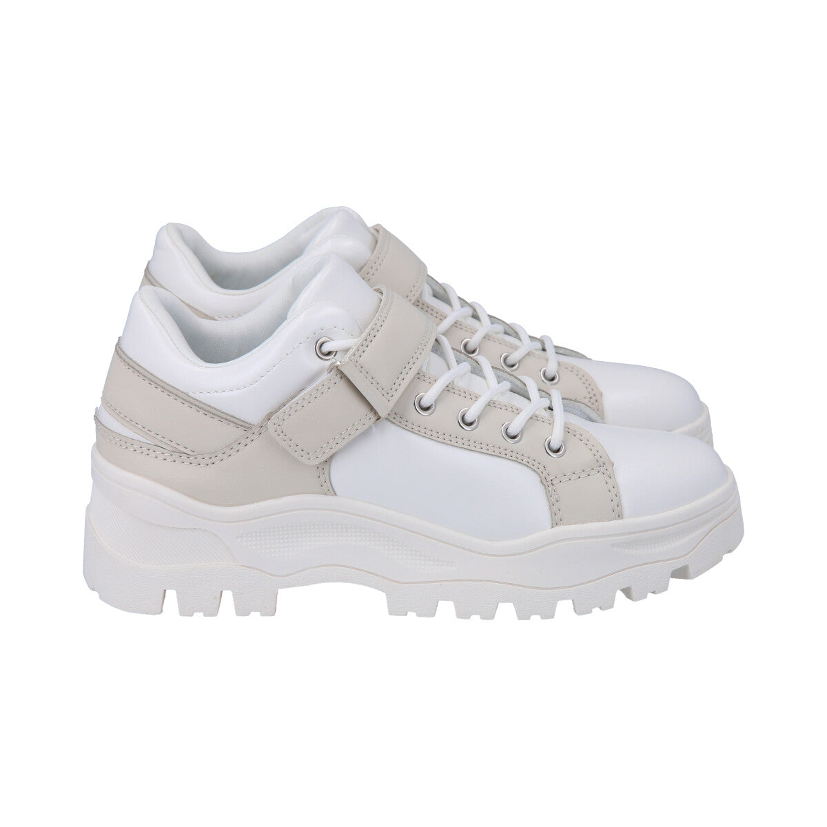 Zapatilla Urbana Mujer Blanco Solid Police