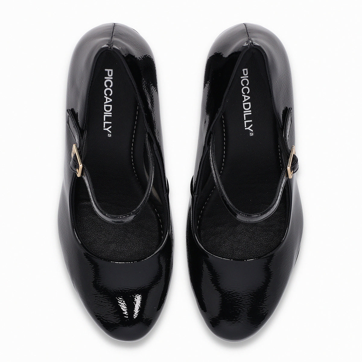Zapato Mary Jane Mujer Negro Evelin Piccadilly