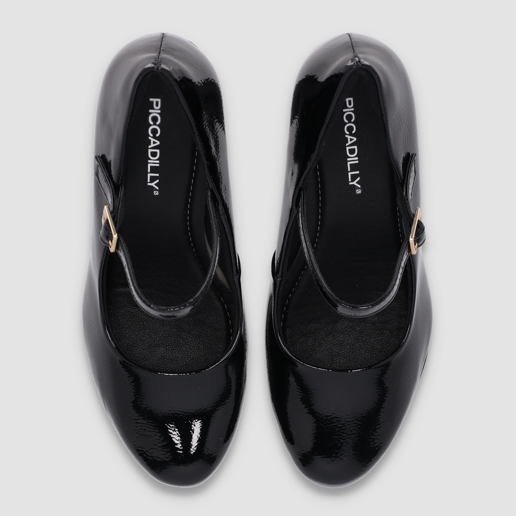 Zapato Mary Jane Mujer Negro Evelin 92 Piccadilly