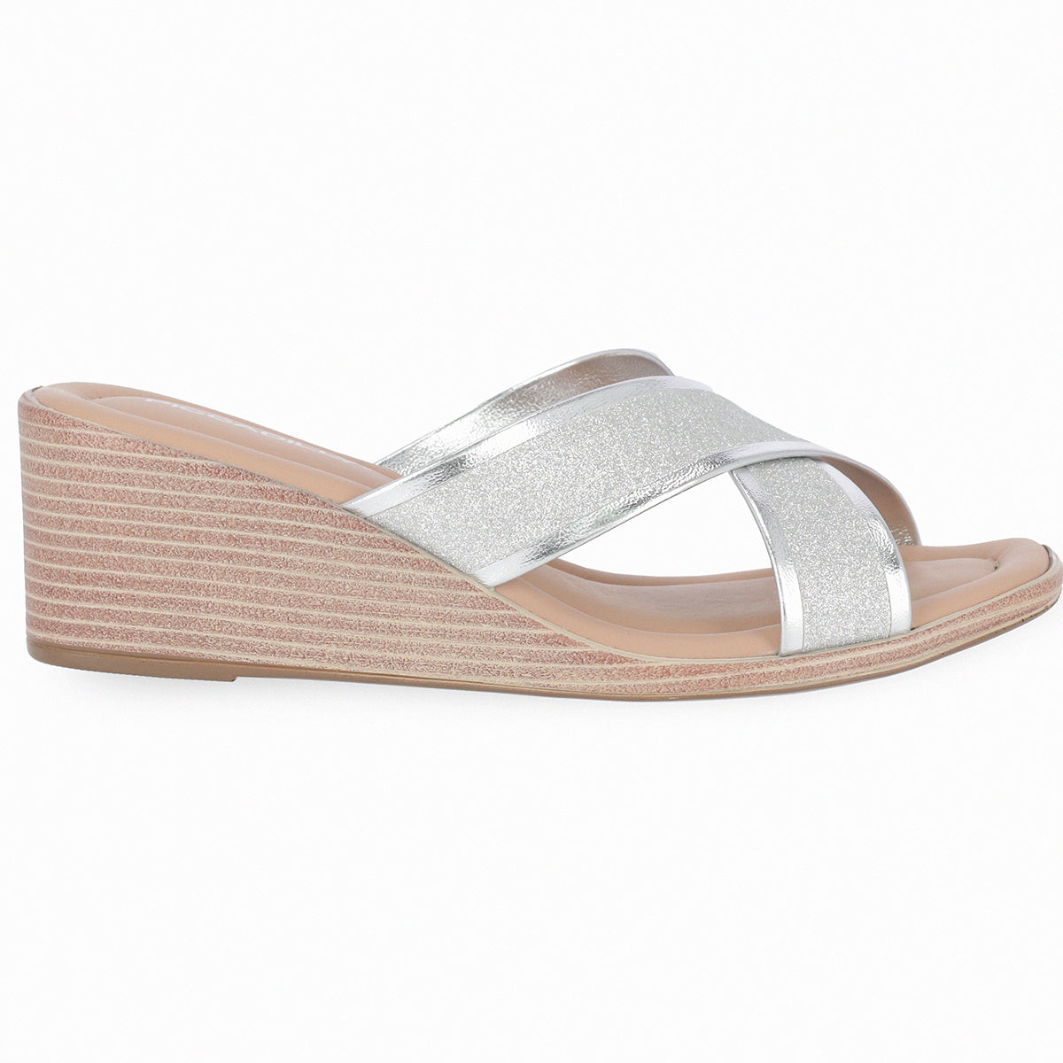 Sandalia Mujer Plata Cintia Piccadilly