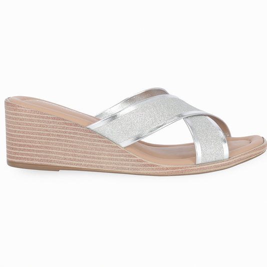 Sandalia Mujer Plata Cintia Piccadilly