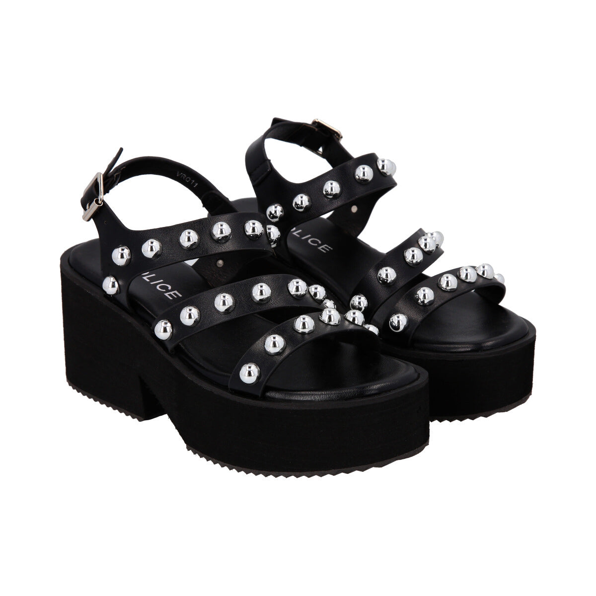 Sandalia Mujer Negro  Trixie Police