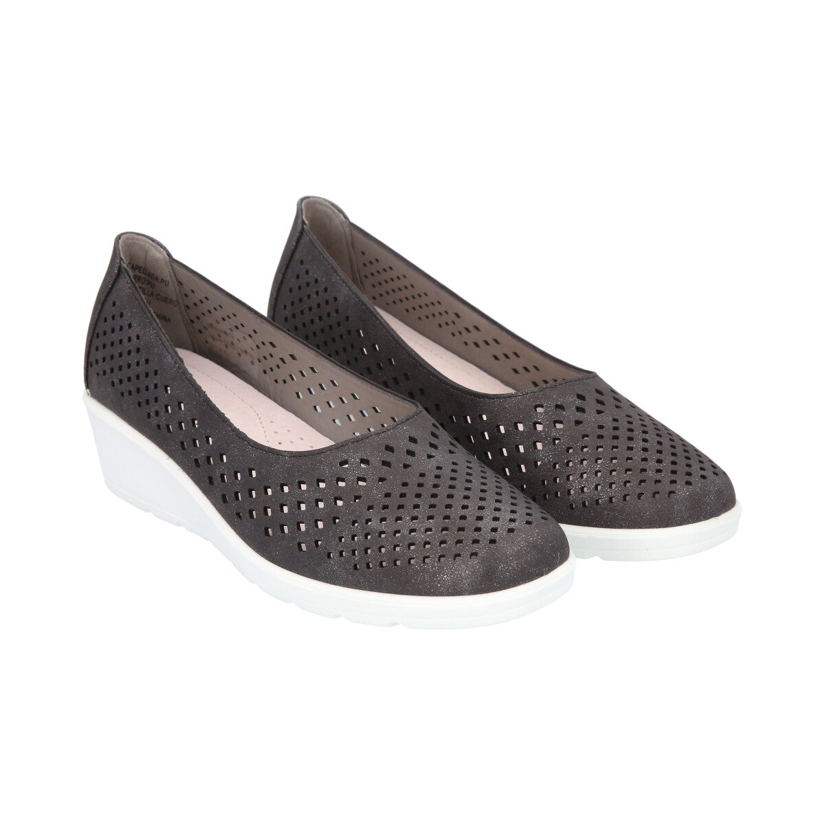 Zapato Mujer Negro Confort Police