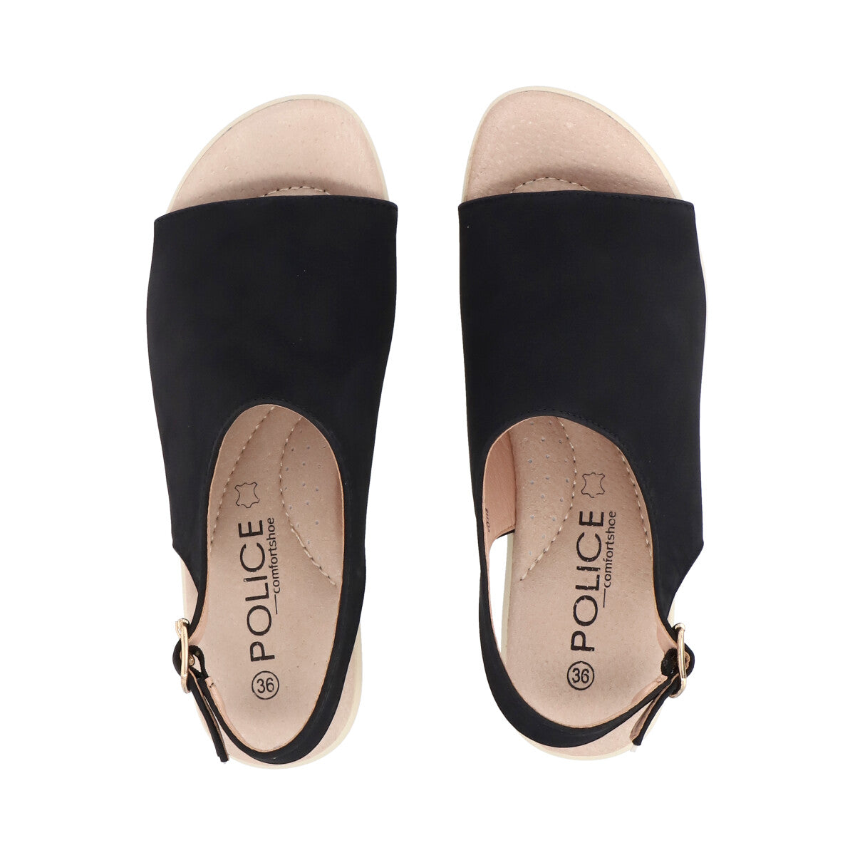 Sandalia Mujer  Negro Sonia Police