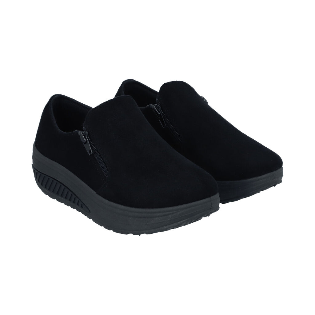 Mocasín Mujer Negro Sole Police
