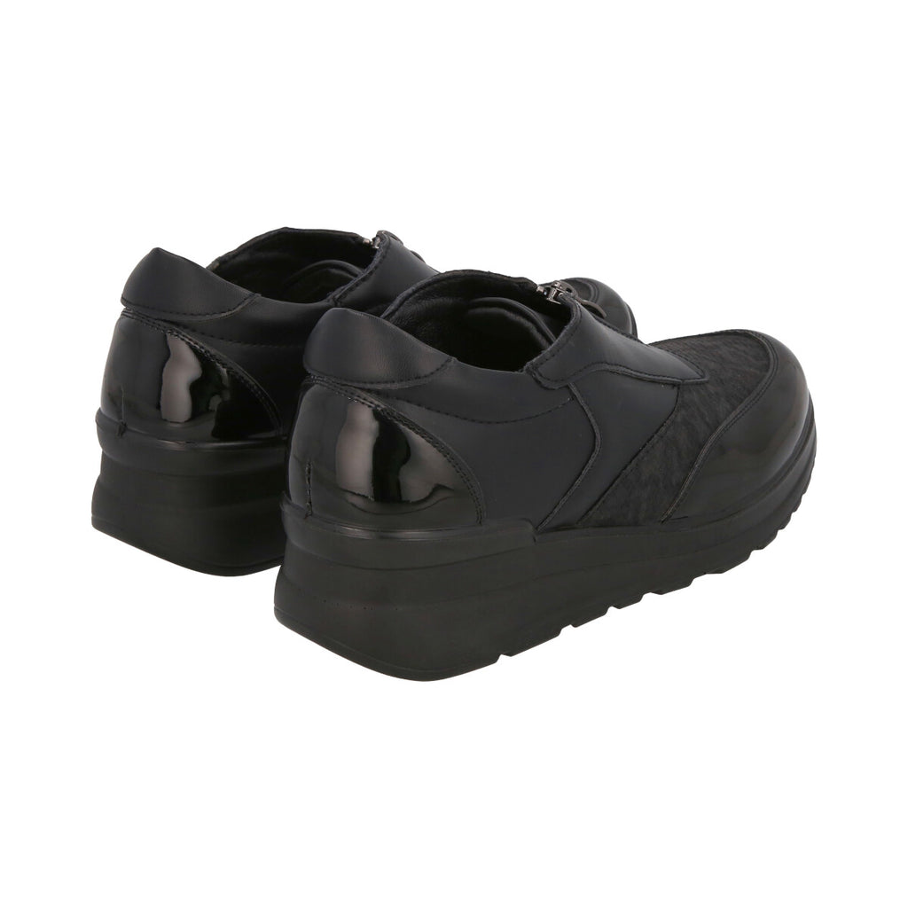 Zapatilla Urbana Mujer Negro Hut Police