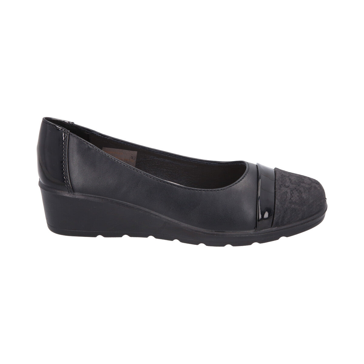 Zapato Mujer Negro Lipa Police