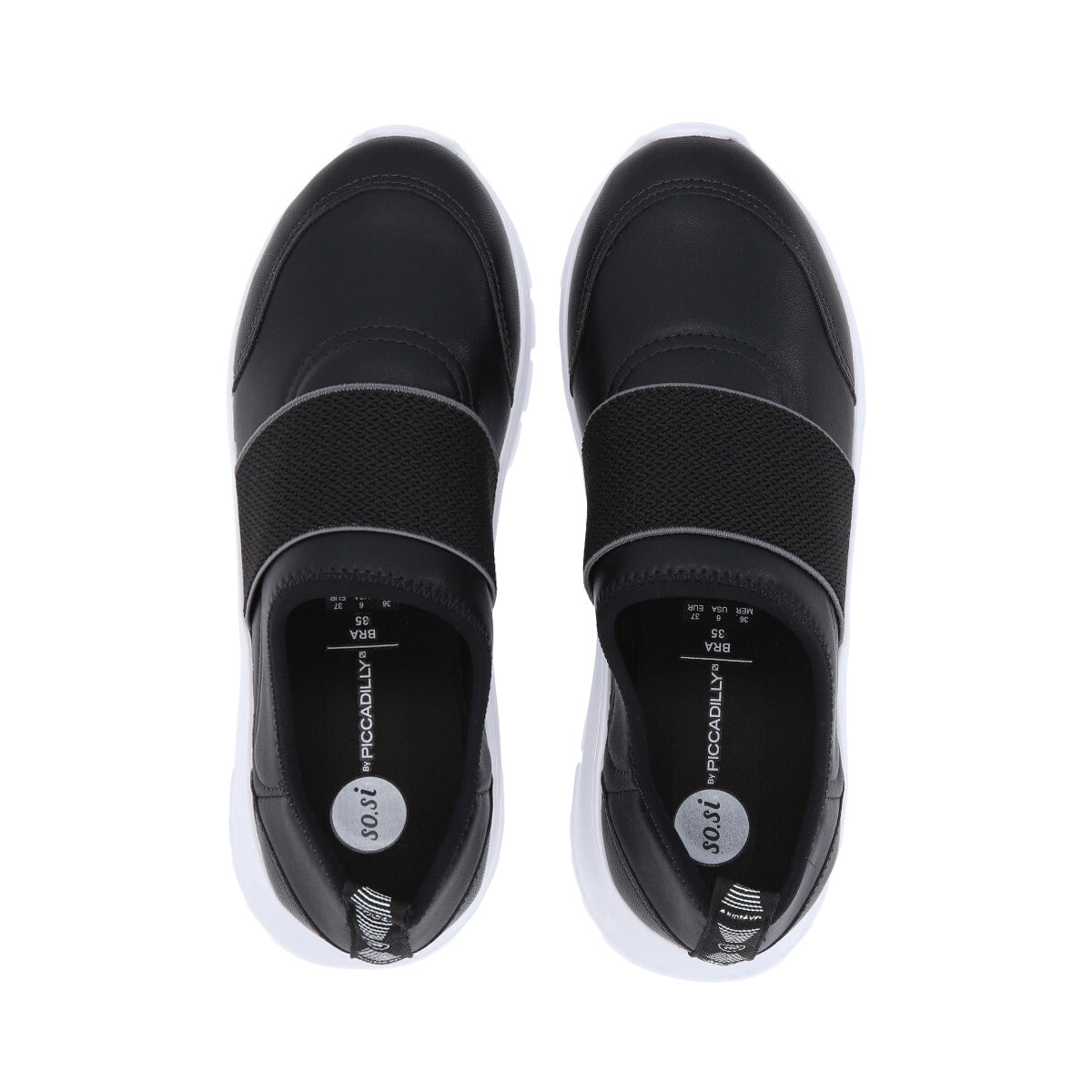 Zapatilla Urbana Mujer Negro Sosi 50 Piccadilly