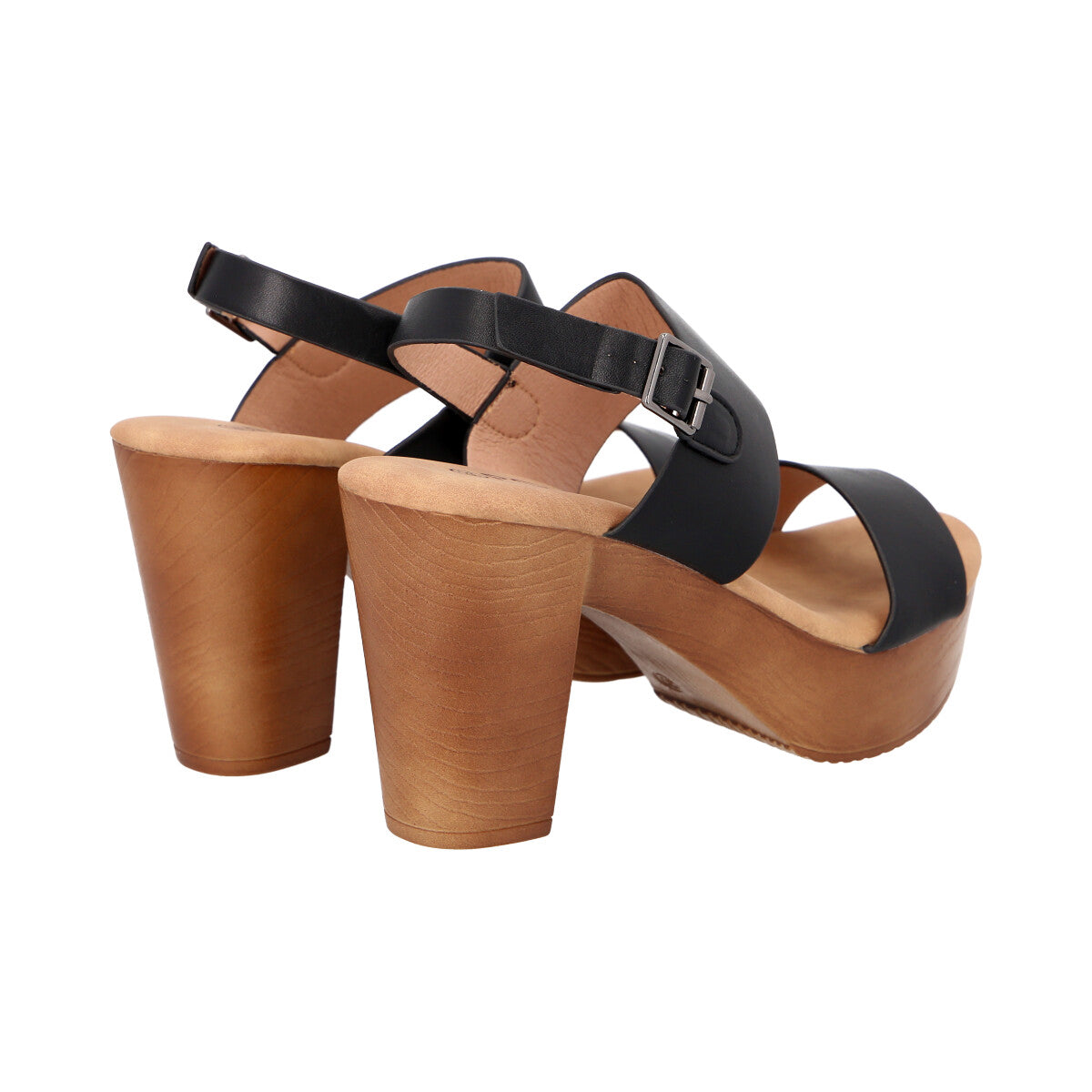 Sandalia Mujer Negro Lola Police