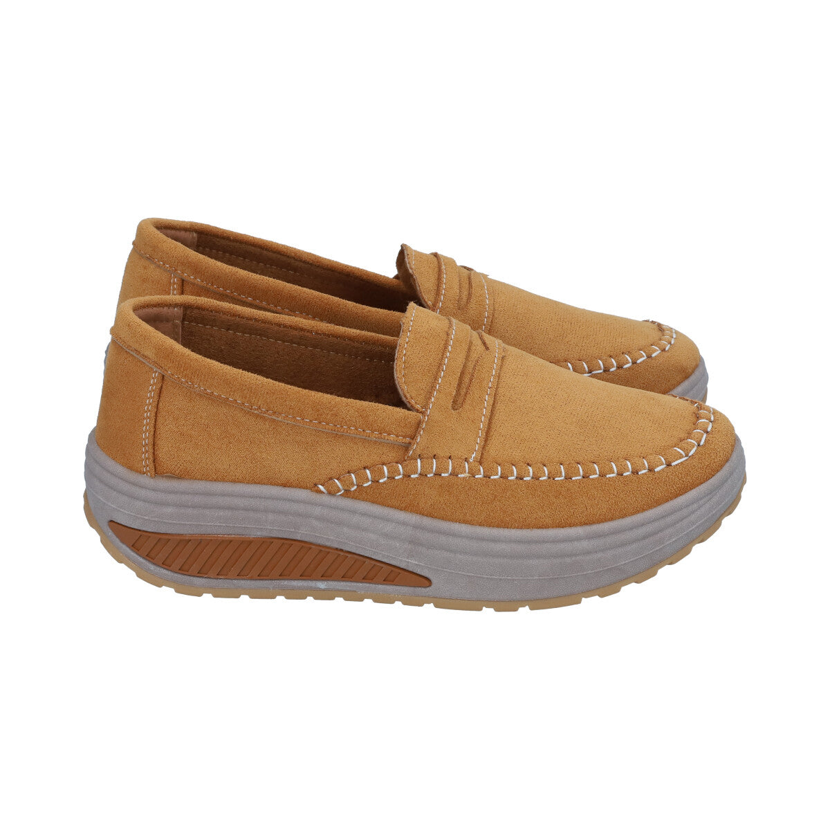 Mocasín Mujer Camel Sole Police