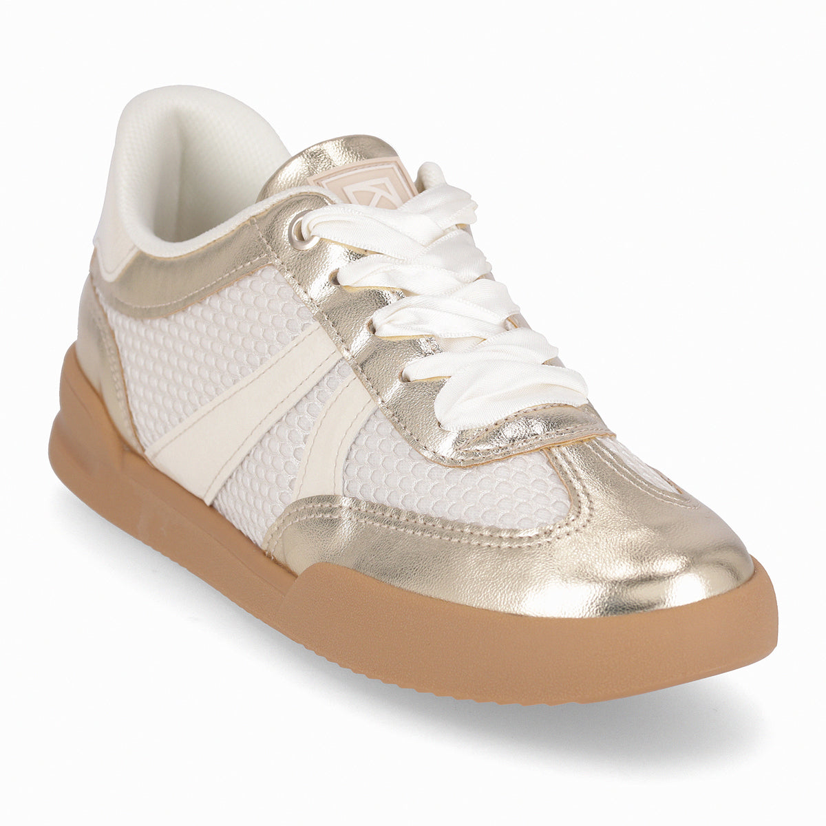 Zapatilla Mujer Dorado/Beige Caroline Piccadilly