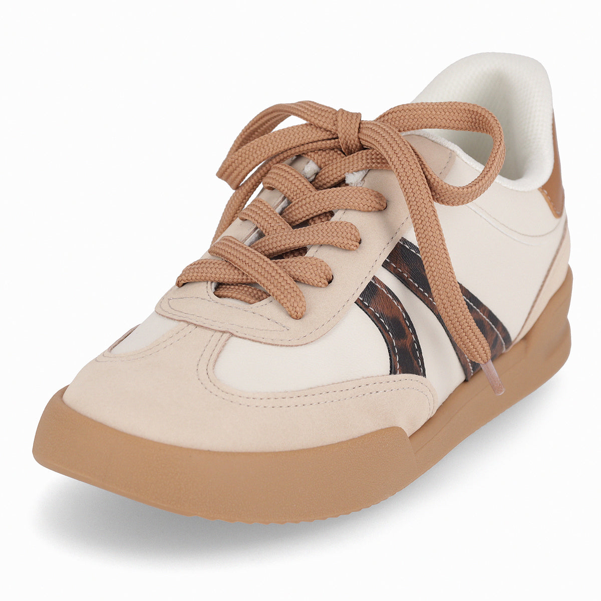 Zapatilla Mujer Beige/Animal Print Caroline Piccadilly