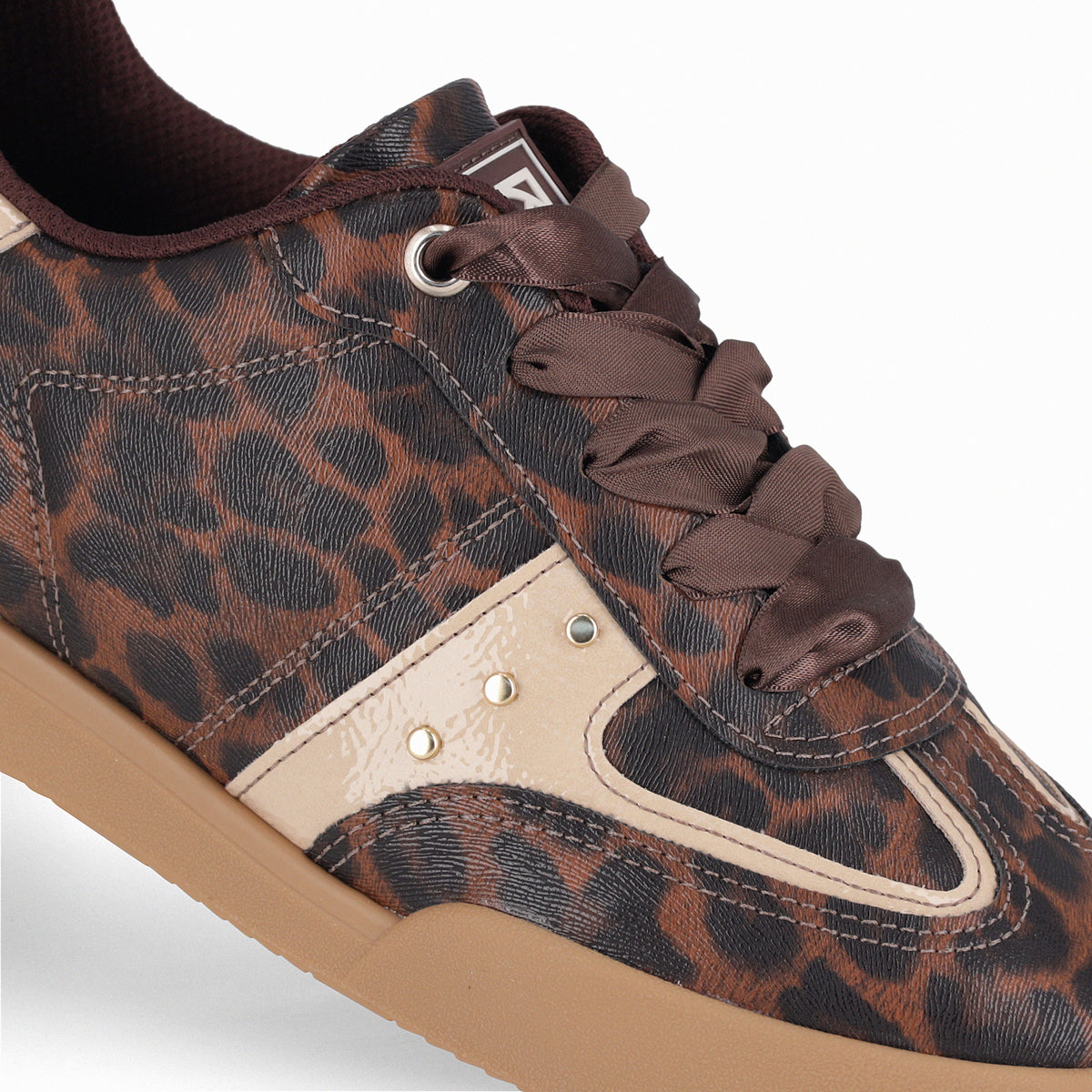 Zapatilla Mujer Animal Print/Café Caroline Piccadilly