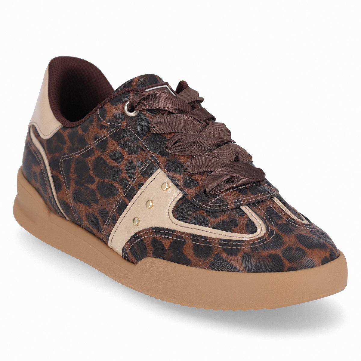 Zapatilla Mujer Animal Print/Café Caroline Piccadilly