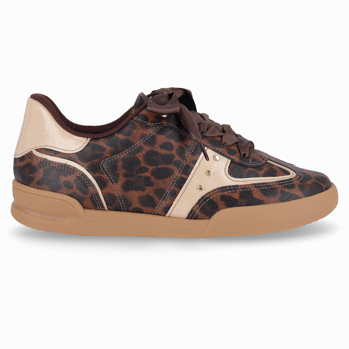 Zapatilla Mujer Animal Print/Café Caroline Piccadilly
