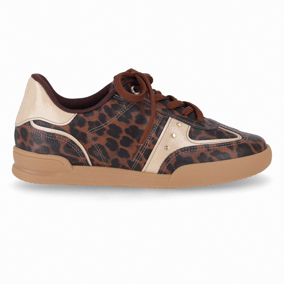 Zapatilla Mujer Animal Print/Café Caroline Piccadilly