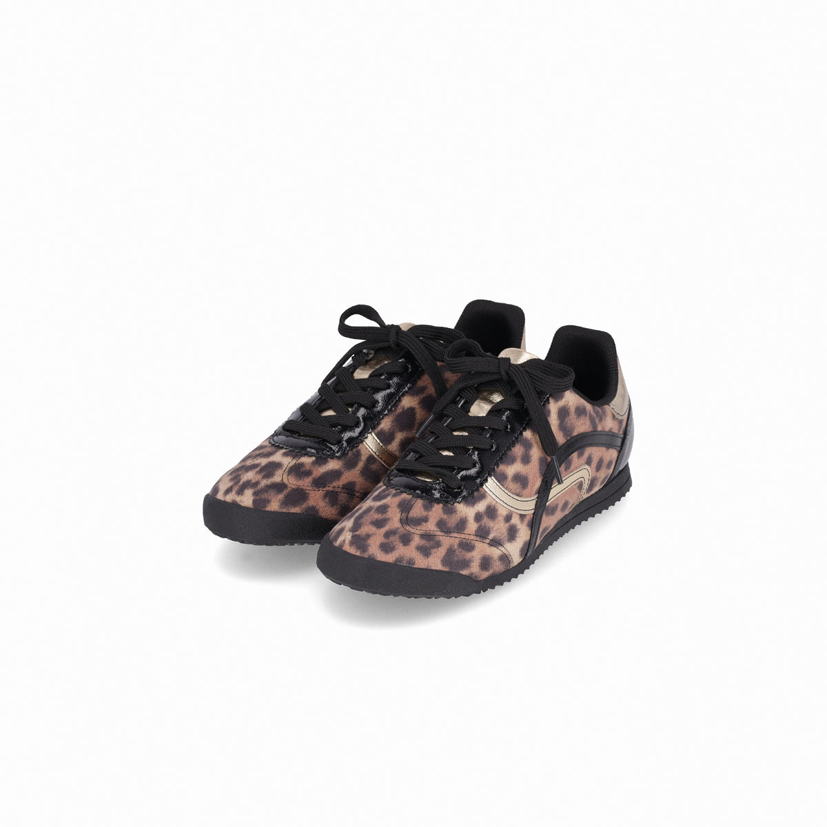 Zapatilla Urbana Mujer Negro/Print  Kelly 775 Piccadilly