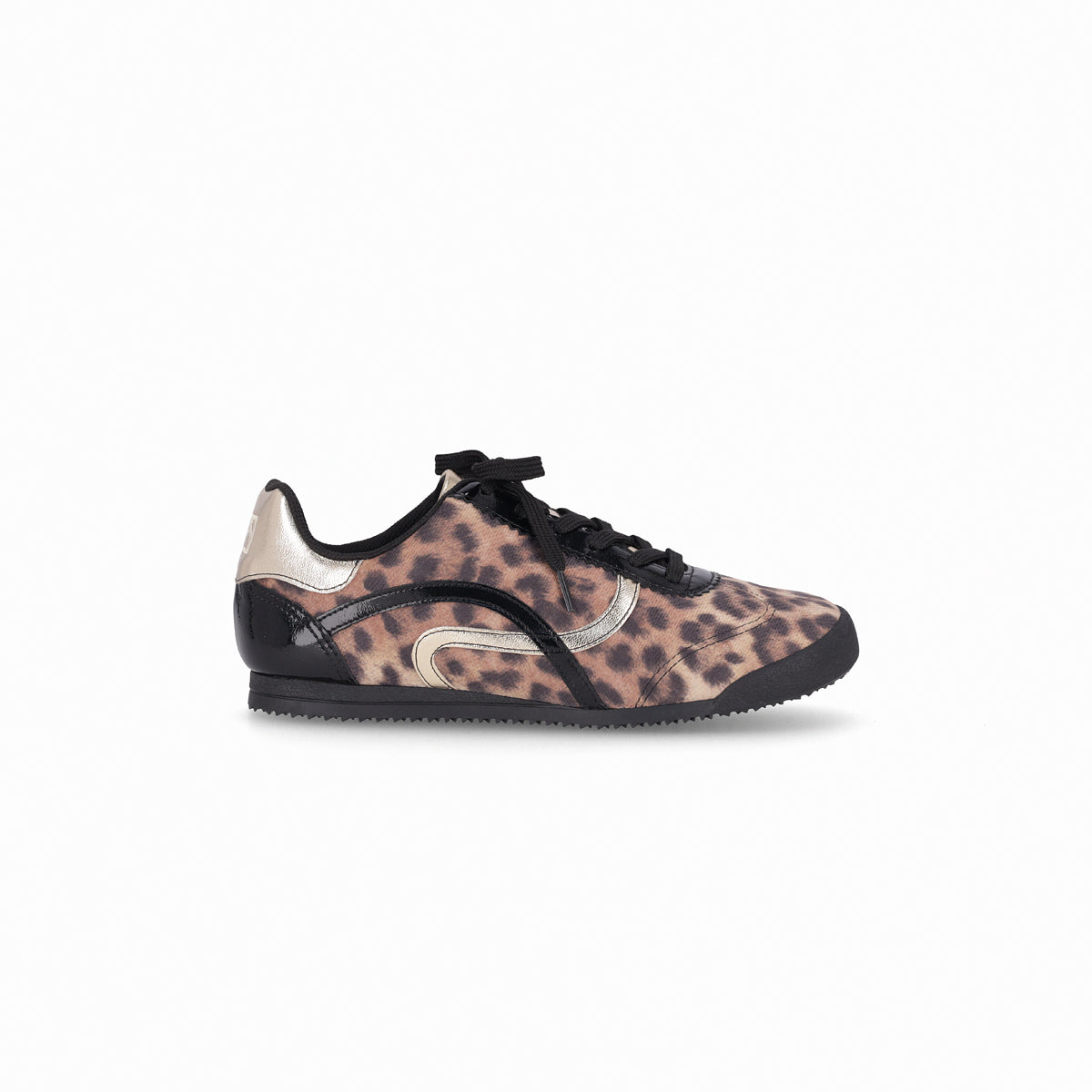 Zapatilla Urbana Mujer Negro/Print  Kelly 775 Piccadilly