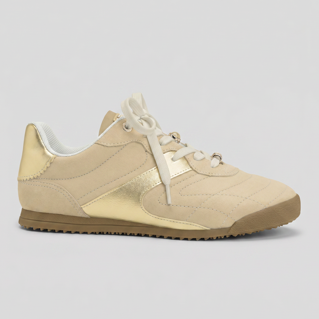 Zapatilla Mujer Vainilla/Dorado Kelly Piccadilly