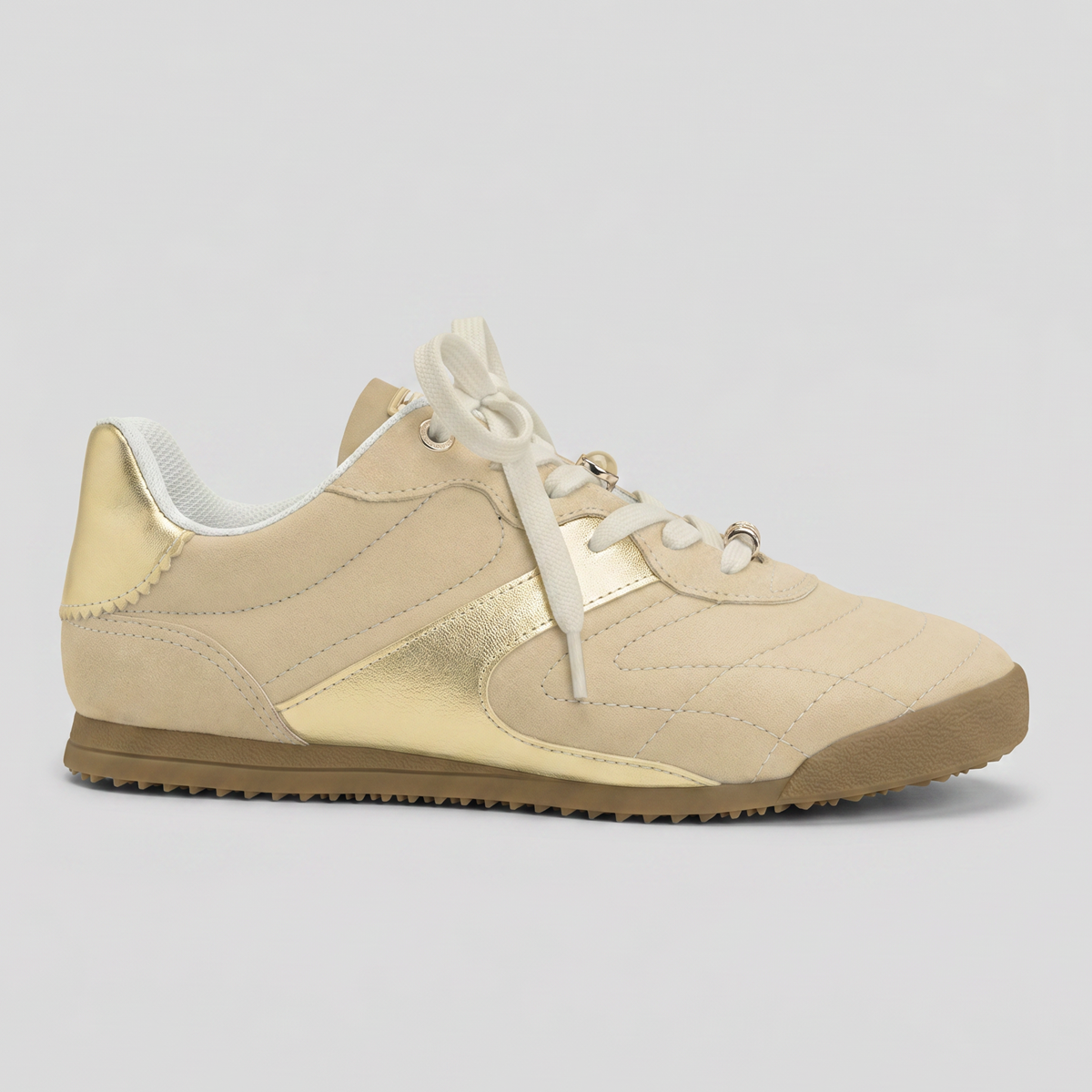 Zapatilla Mujer Vainilla/Dorado Kelly Piccadilly