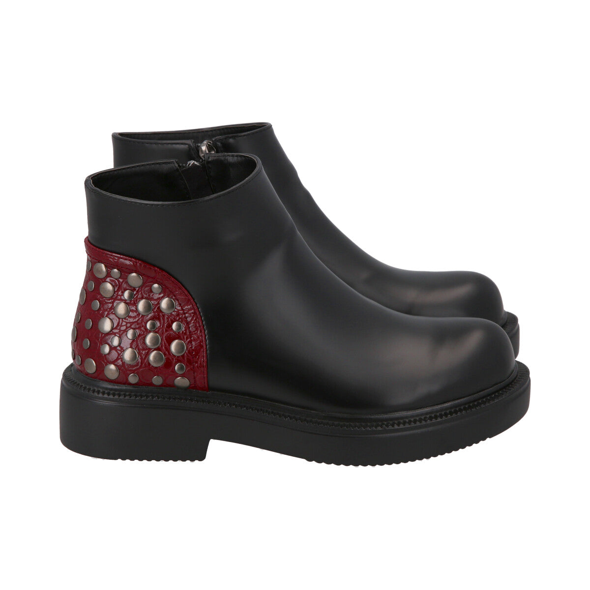 Botin Mujer Negro Galli  Police