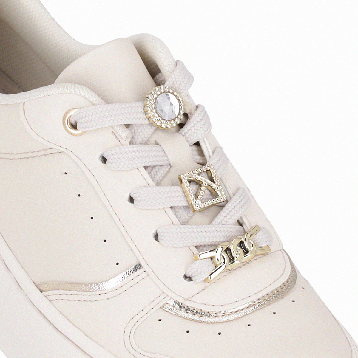 Zapatilla Mujer Beige/Dorado Beatriz Piccadilly