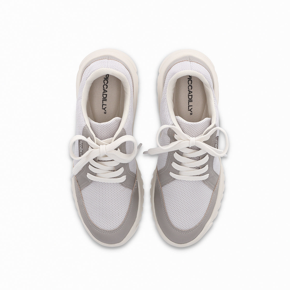 Zapatilla Urbana Mujer Gris/Cinza Lana Piccadilly