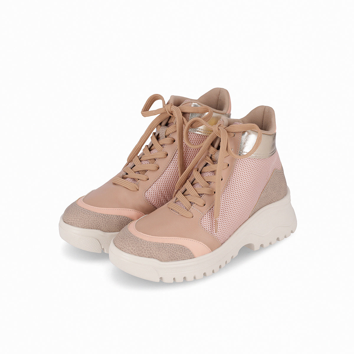 Zapatilla Urbana Mujer 2 Lana Rosa/Dorado Piccadilly