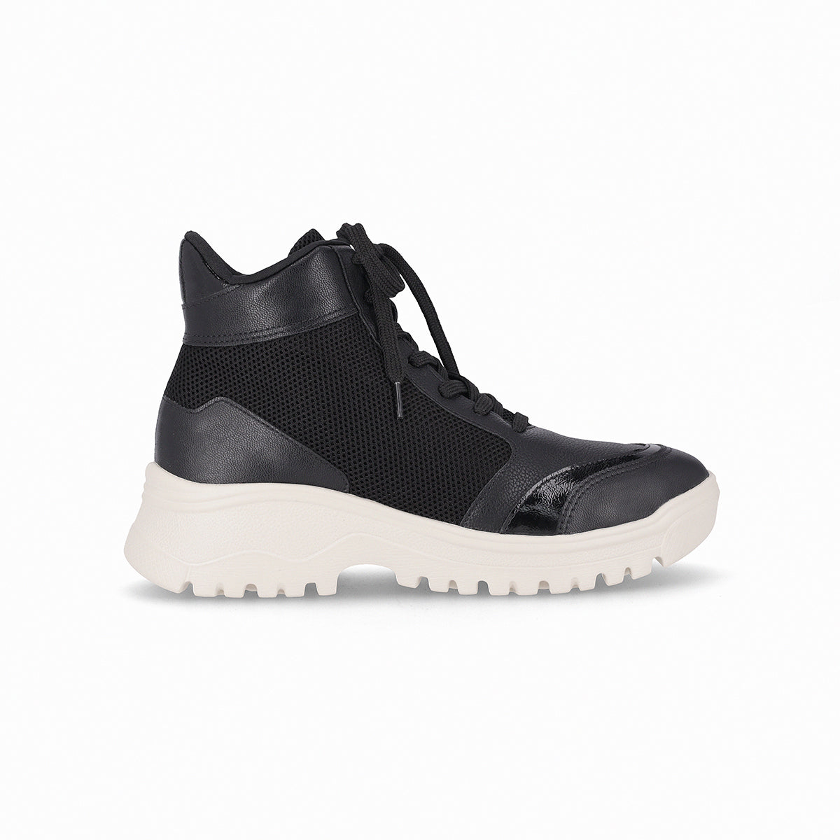 Zapatilla Urbana Mujer Negro Lana Piccadilly