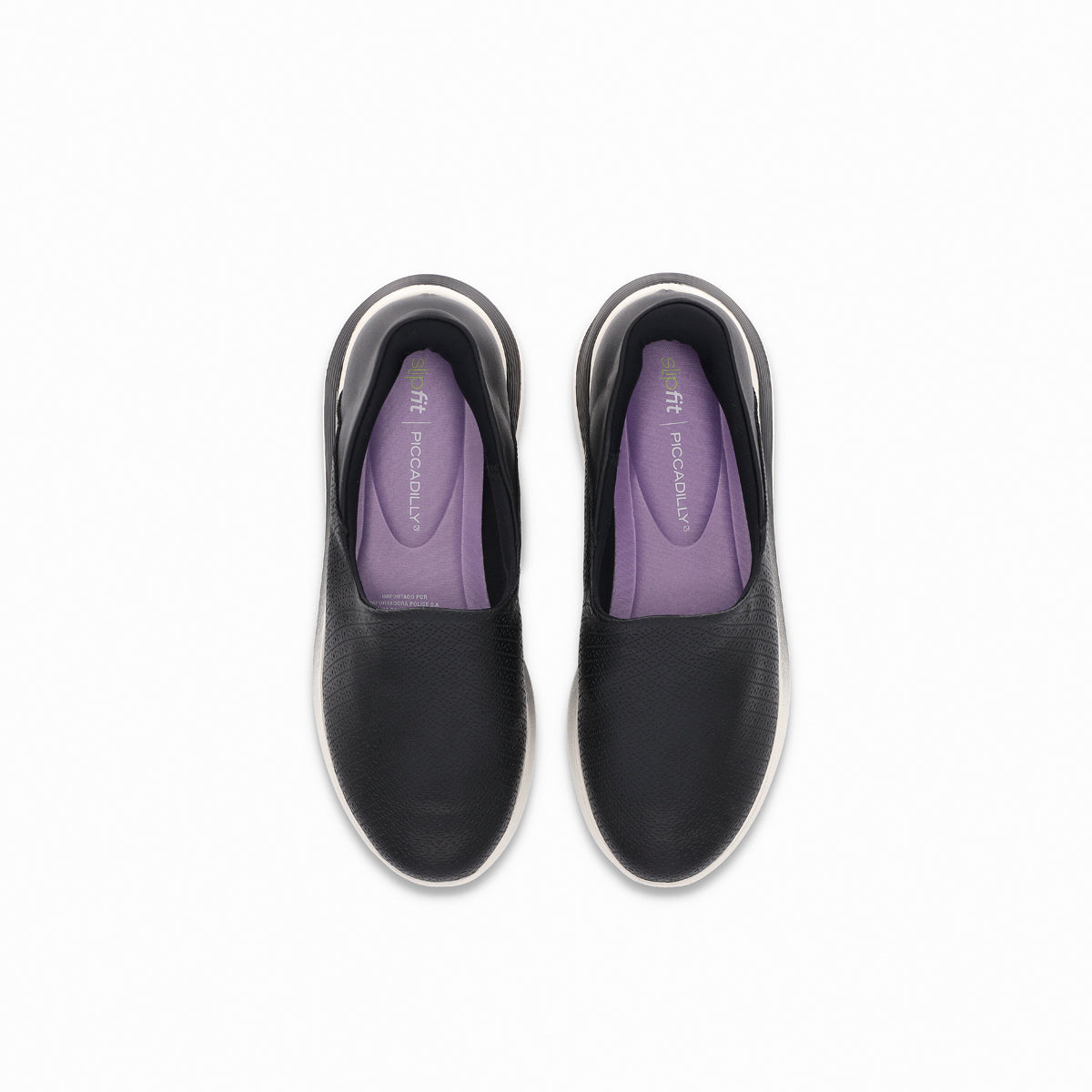 Zapatilla Urbana Mujer Negro Slip Fit 826 Piccadilly