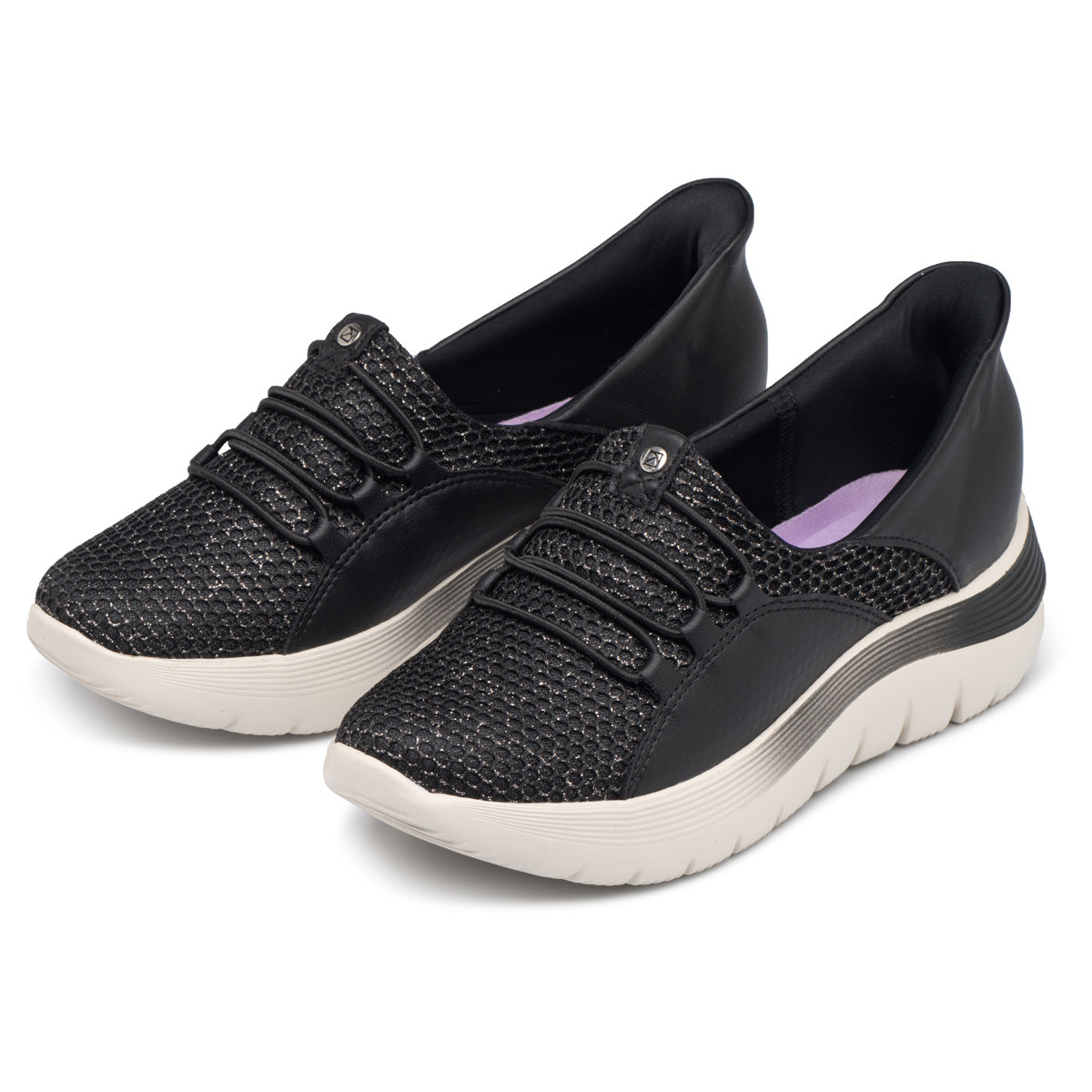 Zapatilla Urbana Mujer Negro SlipFit Piccadilly