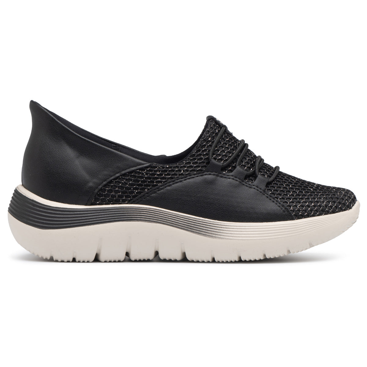 Zapatilla Urbana Mujer Negro SlipFit Piccadilly