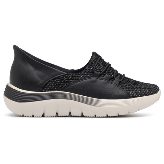 Zapatilla Urbana Mujer Negro SlipFit Piccadilly