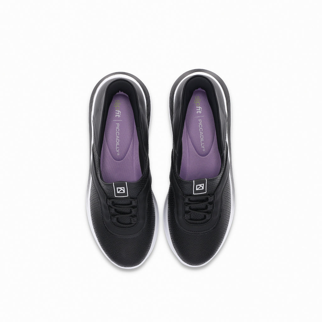 Zapatilla Urbana Mujer Negro Slip Fit 836 Piccadilly