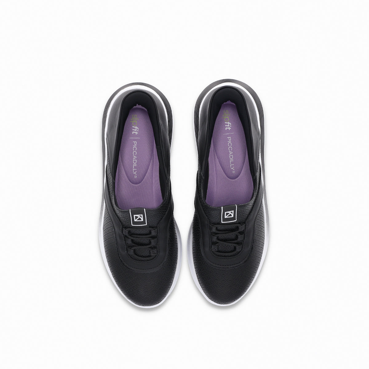 Zapatilla Urbana Mujer Negro Slip Fit 836 Piccadilly