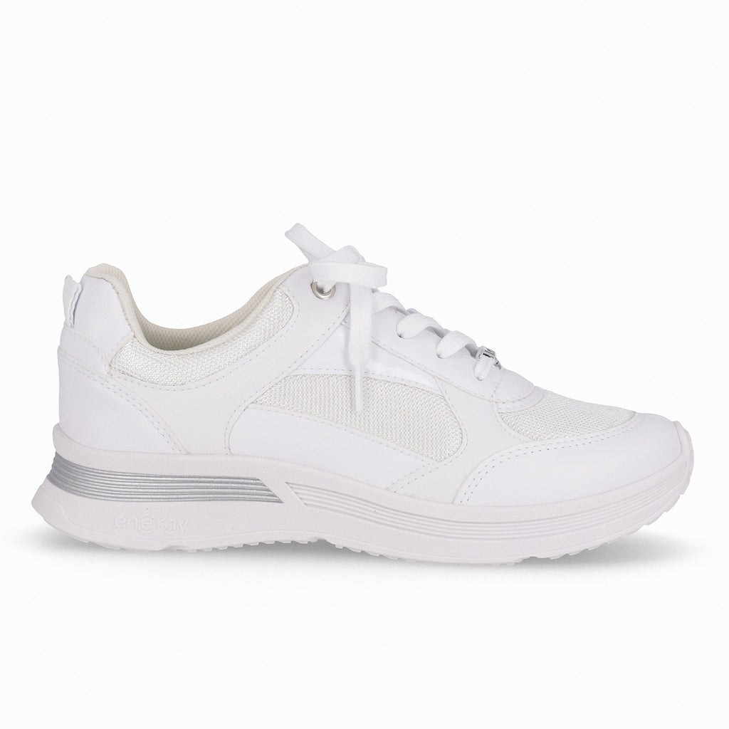 Zapatilla Mujer Blanco Energy Anabela Piccadilly