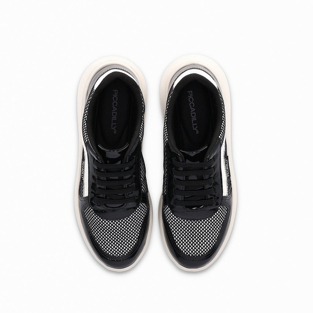 Zapatilla Urbana Mujer Negro/Blanco Eliana Piccadilly