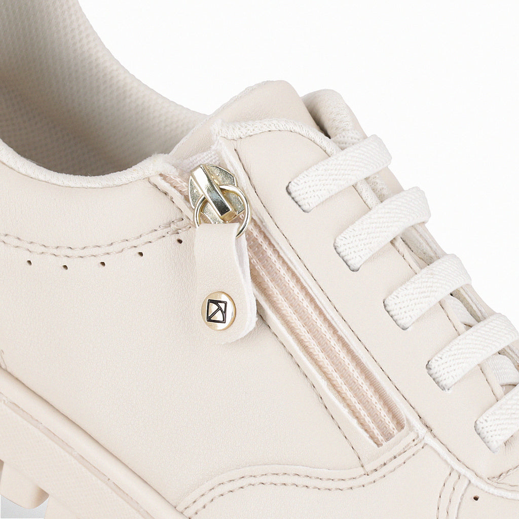Zapatilla Mujer Crema Franciele Piccadilly