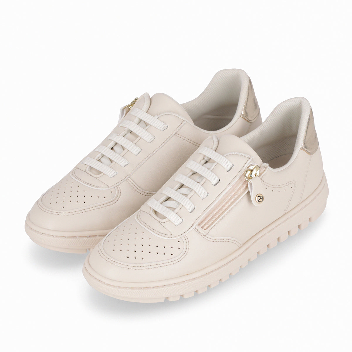 Zapatilla Mujer Crema Franciele Piccadilly