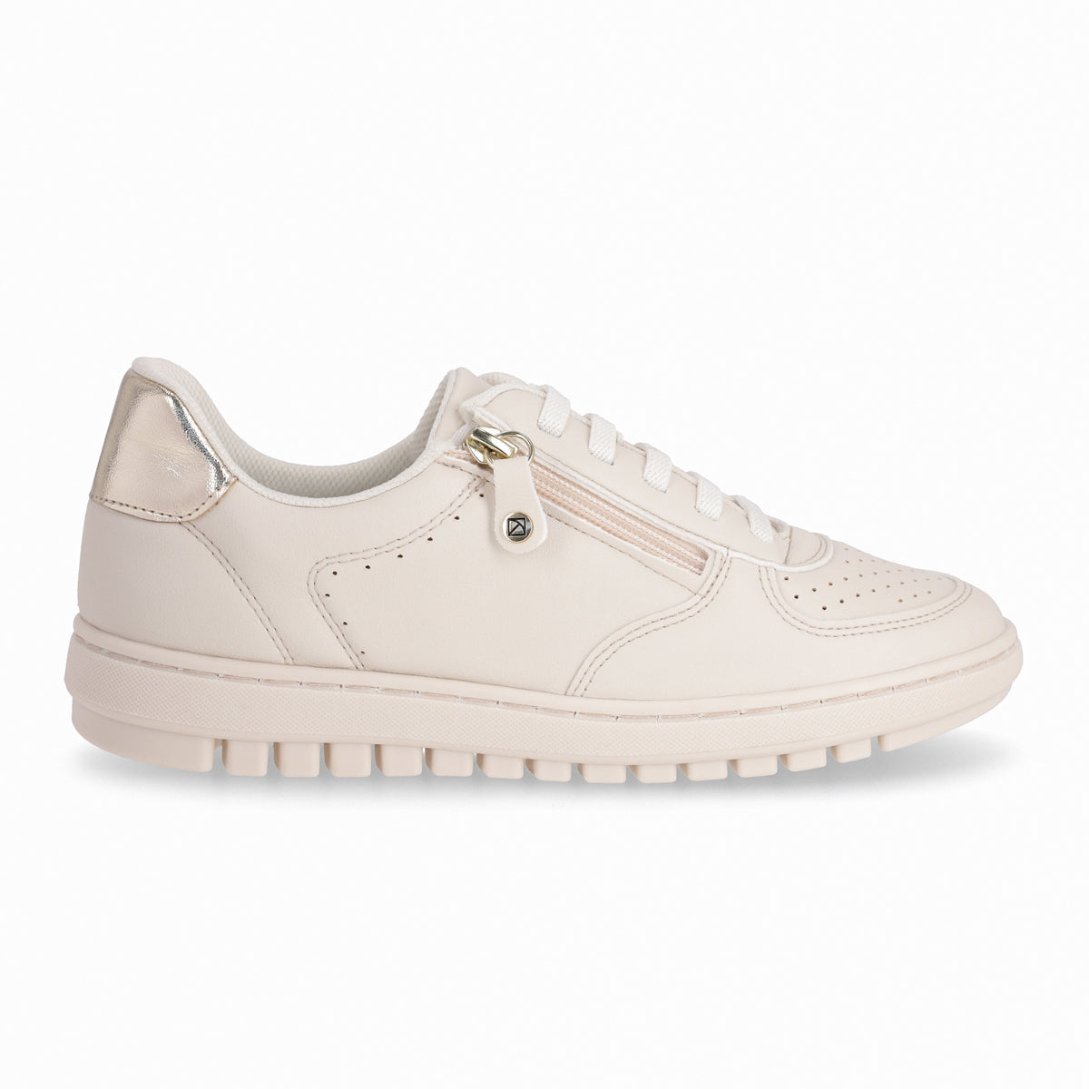 Zapatilla Mujer Crema Franciele Piccadilly