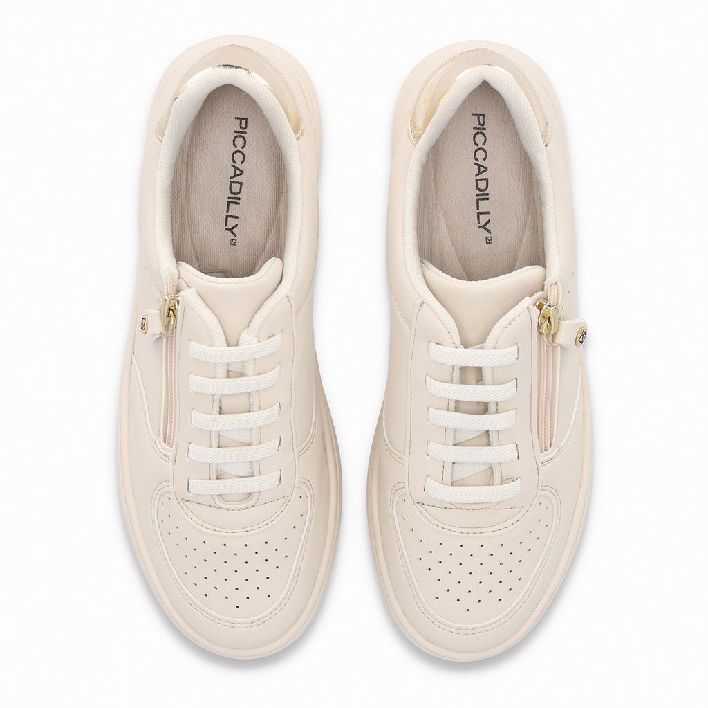 Zapatilla Mujer Crema Franciele Piccadilly