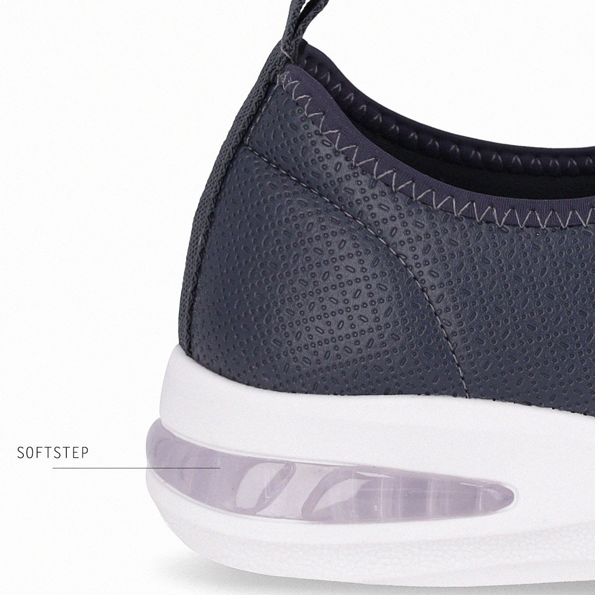 Zapatilla Mujer Azul SoftStep Anabela Piccadilly