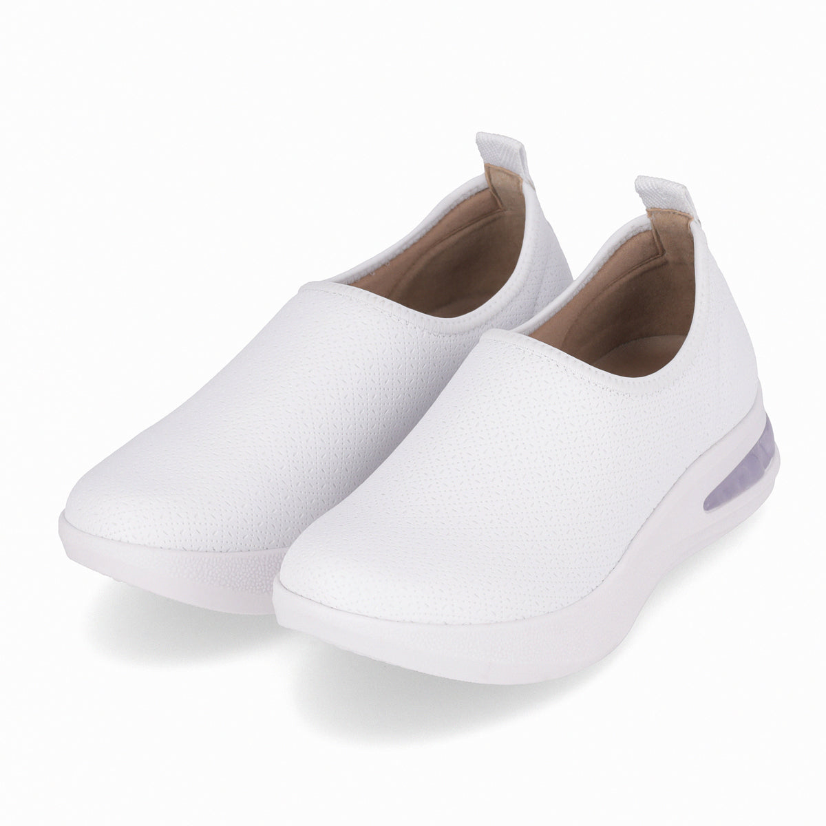 Zapatilla Mujer Blanco SoftStep Anabela Piccadilly