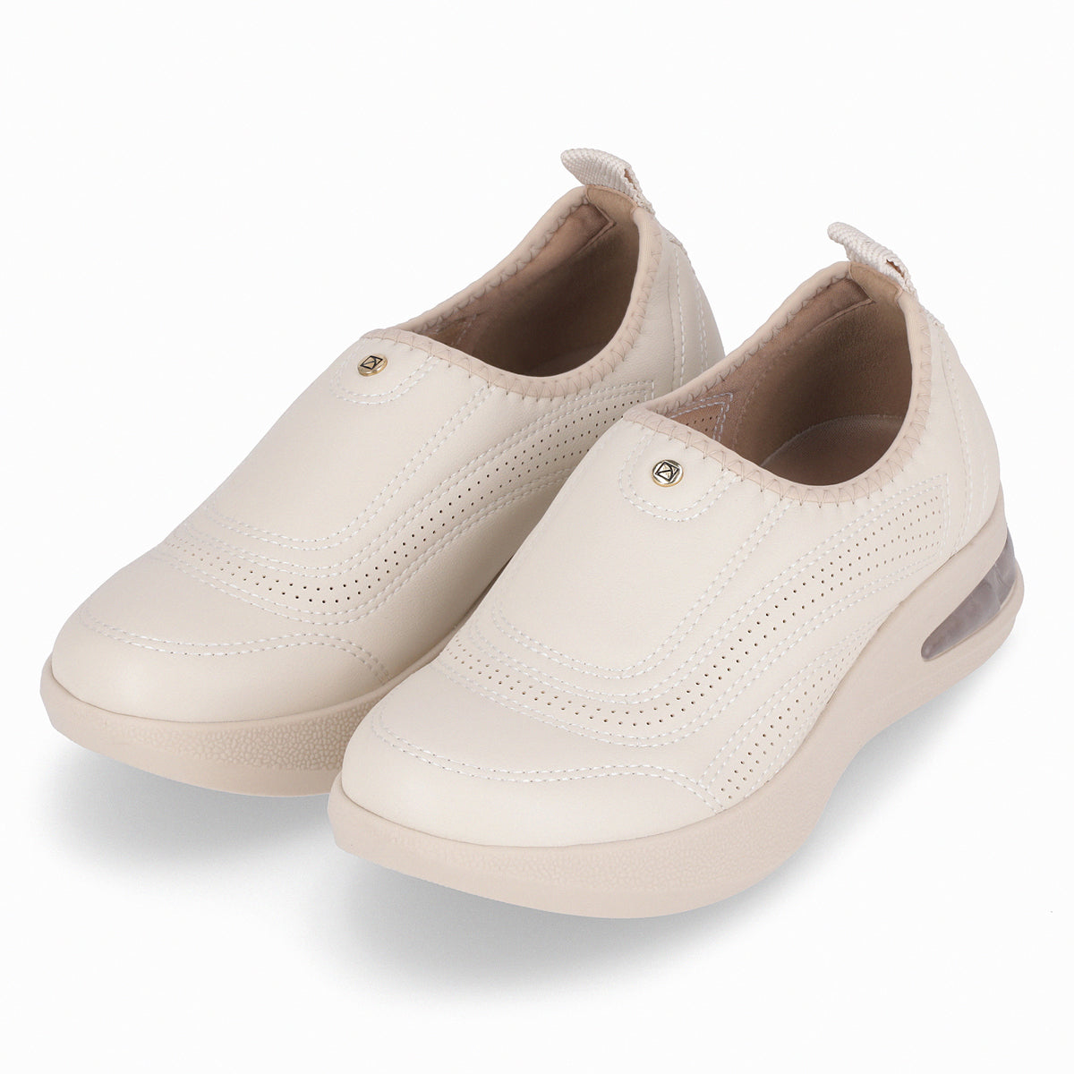 Zapatilla Mujer Crema Soft Step Piccadilly