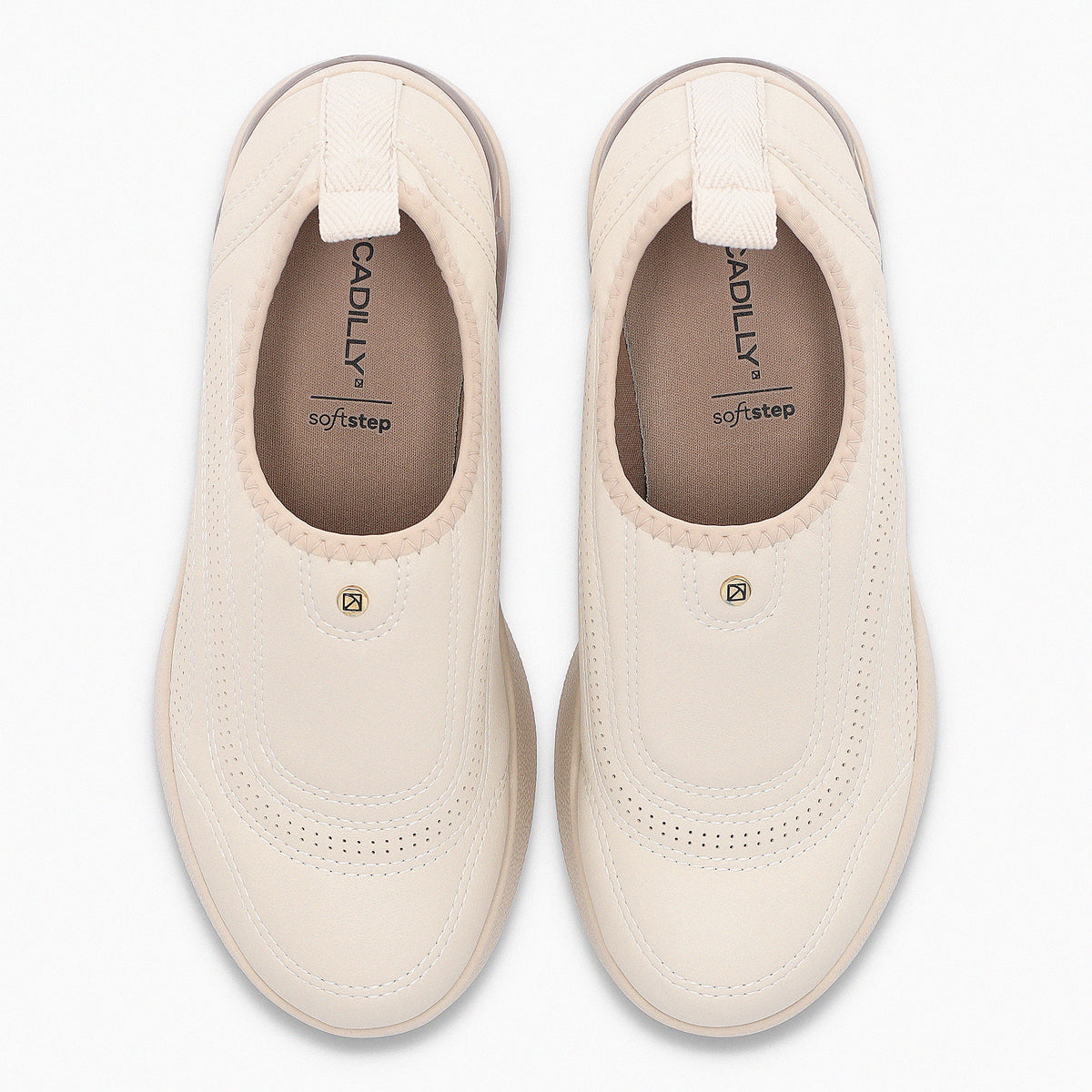 Zapatilla Mujer Crema Soft Step Piccadilly
